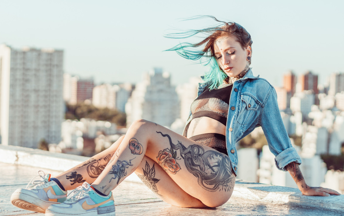 Exposed on the rooftop